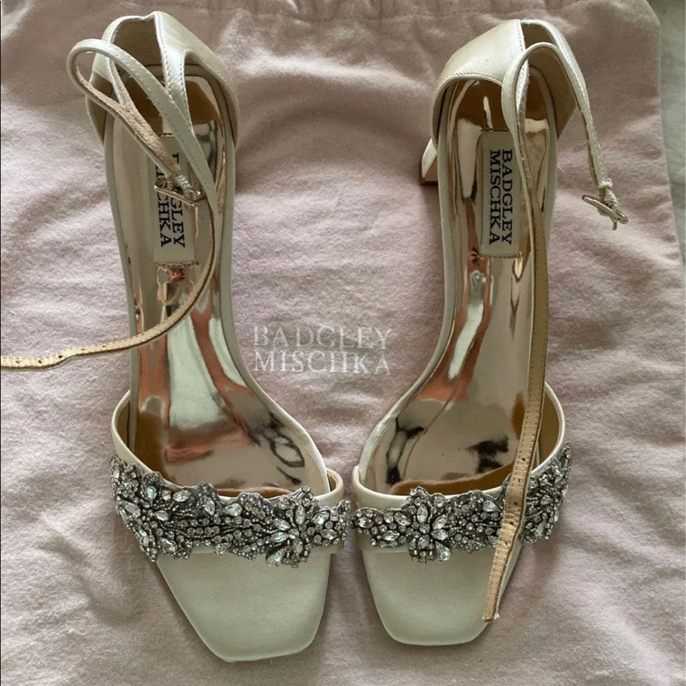 Badgley Mischka Wedding Heels